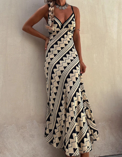 Bohemian Pepper Maxi Dress