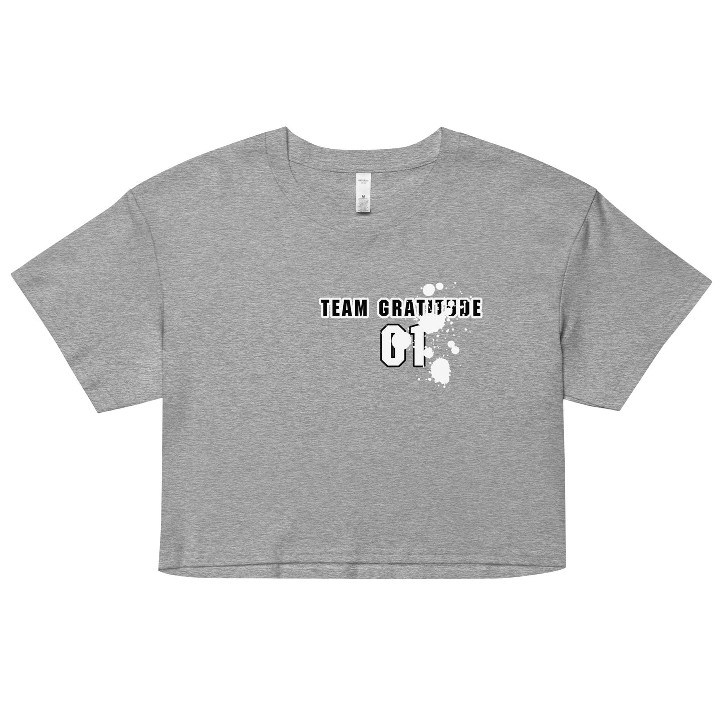 TGC: Team Gratitude Crop Tee