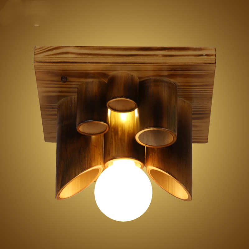 Bamboo Chute Hanging Lamp