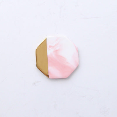 Marble Pink Ceramic Placemat