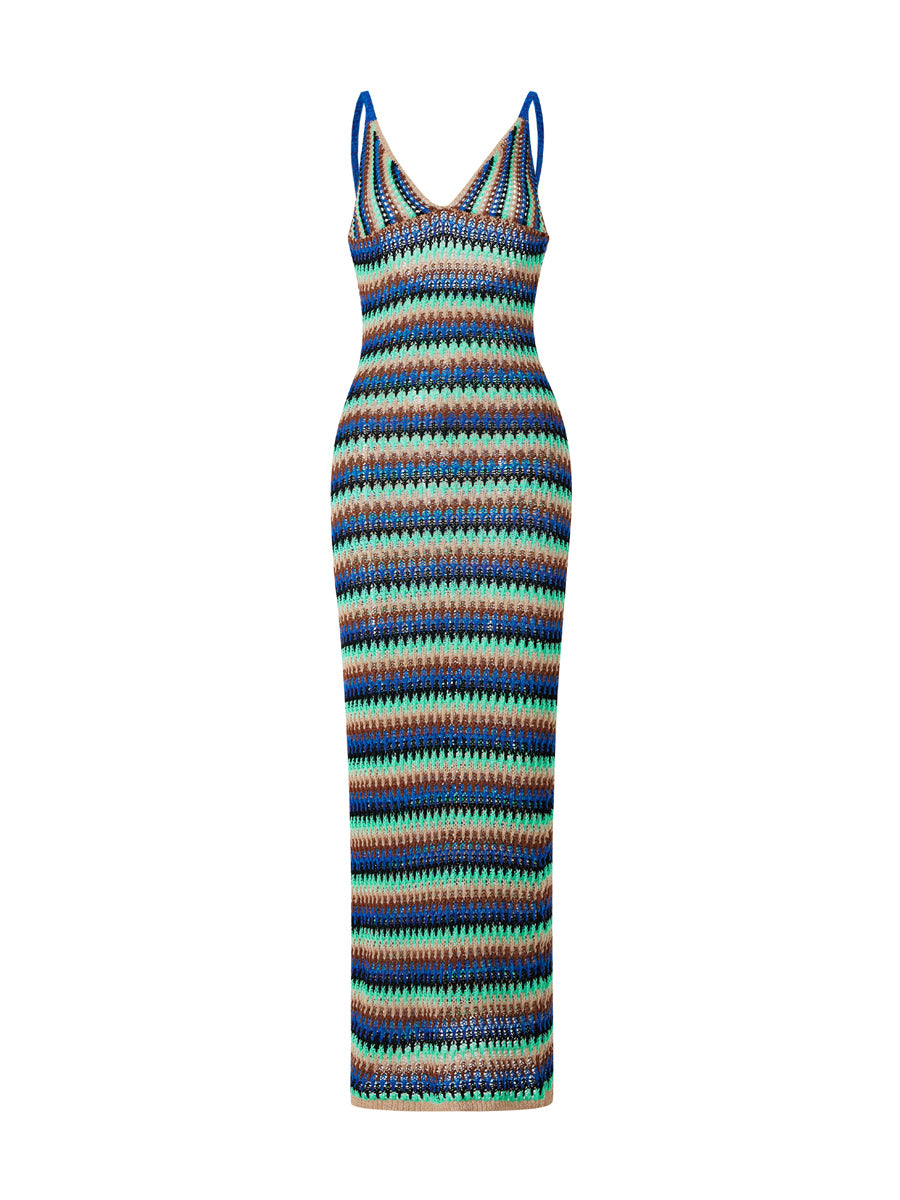 Bamboo Flare Knit Dress