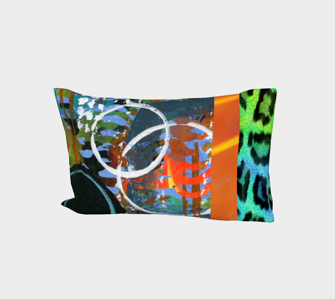 Graffiti Leopard Pillow Cases